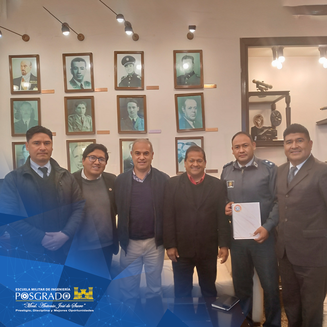 REUNIÓN POSGRADO EMI LA PAZ Y EL COLEGIO DE ODONTÓLOGOS DE BOLIVIA
