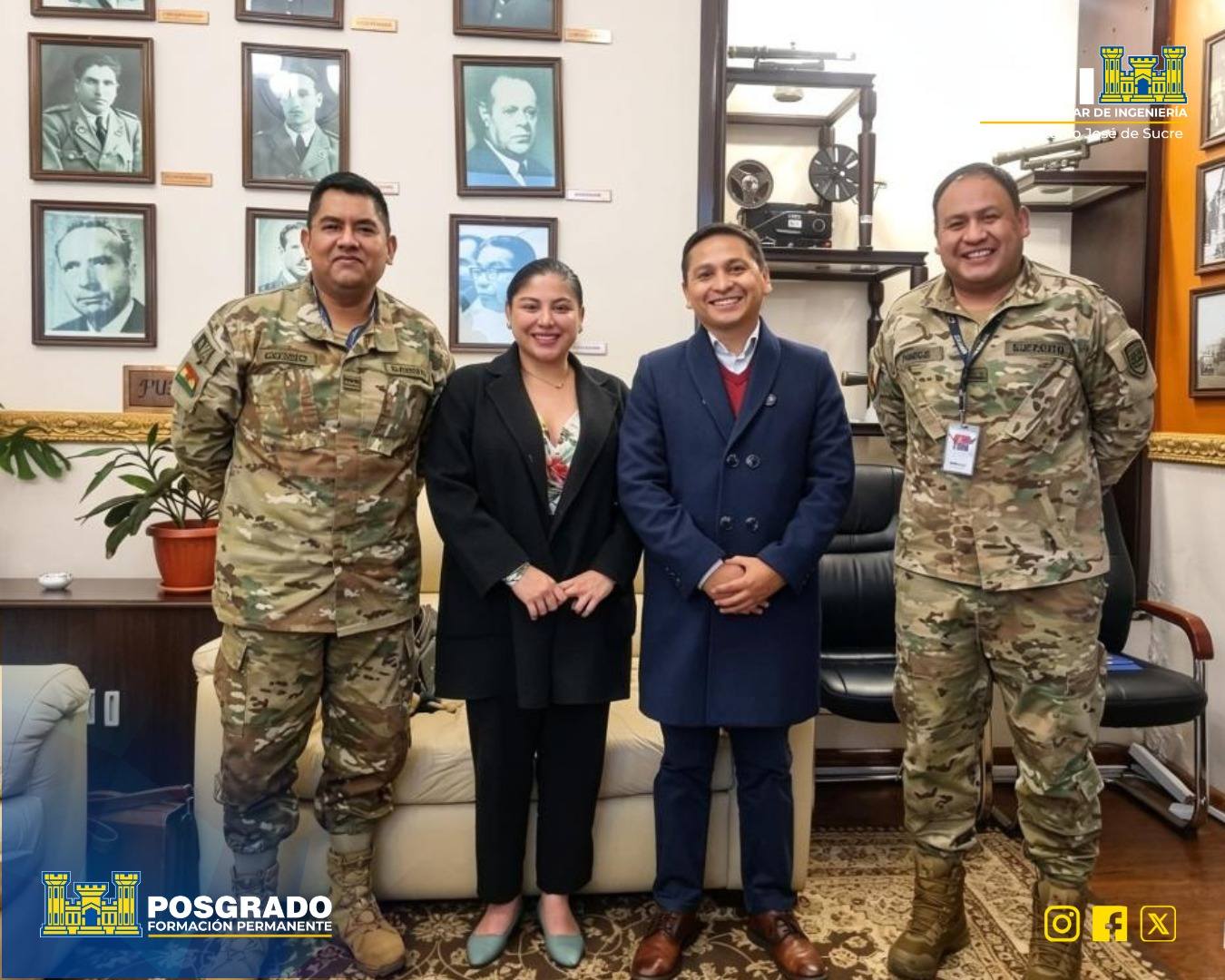 Coordinación Interinstitucional con el Colegio de Ciencias Administrativas y Empresariales de Cochabamba