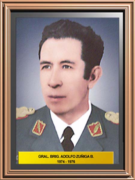 GRAL. BRIG. ADOLFO ZUÑIGA B.