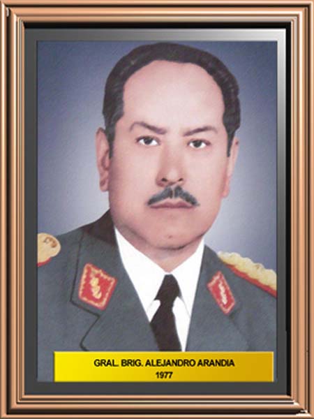 GRAL. BRIG. ALEJANDRO ARANDIA 