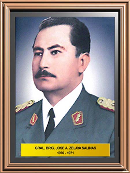 GRAL. BRIG. JOSE A. ZELAYA SALINAS 