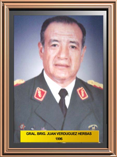 GRAL. BRIG. JUAN VERDUGUEZ HERBAS