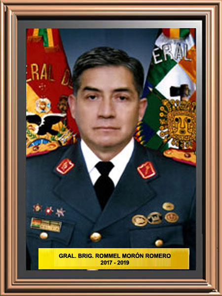 GRAL. BRIG. ROMMEL MORÓN ROMERO