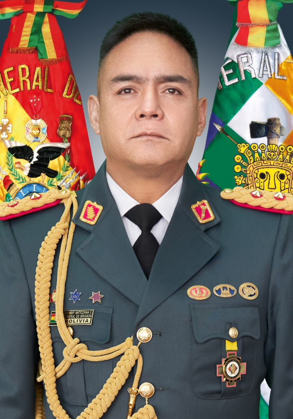 Gral. Brig. Jhonny Antezana Cáceres